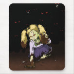 Little Girl Zombie Mouse Pad
