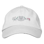 Little Girl's Dress Embroidered Baseball Caps