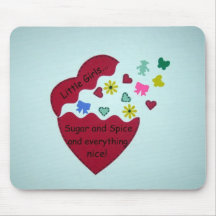 Little Girls... Mouse Pad