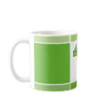 little green bird mug