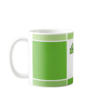 little green bird mugs