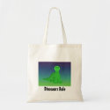 Little Green Dinosaur Bag