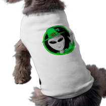 Little Green Fractals pet clothing