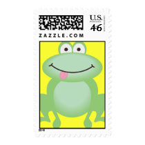 Little Green Frog Stamp
