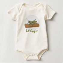 Little Green Grasshopper Cartoon  Infant Toddler