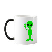 Little Green Man Mug
