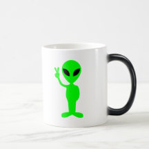 Little Green Man Mug