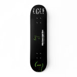 Little Green Skate Board