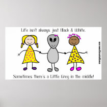 Little Grey Poster 4 Girls