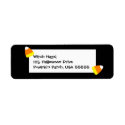 Little Halloween Candy Corn label