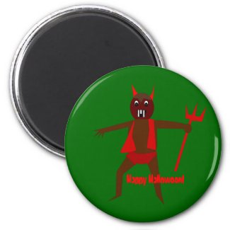 Little Halloween Devil Magnet magnet