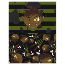 Little Halloween Werewolf Flyer