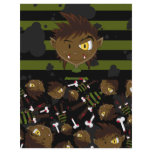 Little Halloween Werewolf Flyer