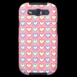 Little hearts on pink casemate cases