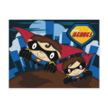 Little Heroes Superhero Postcard
