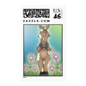 Cute whimsical Horse Stamp