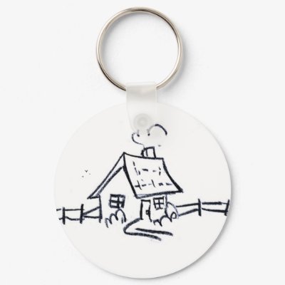 LittLe hOuSe Keychain by raycasso