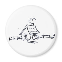 LittLe hOuSe magnets