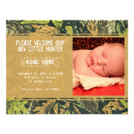 Little Hunter | Birth Announcements 