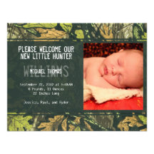 Little Hunter | Birth Announcements