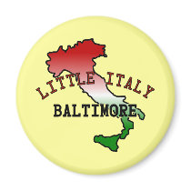 Little Italy Baltimore magnets by biscottimafia Little Italy Baltimore magnets