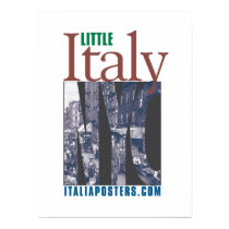 Little Italy New York City Logo Poster posters by italiaposters Little Italy New York City Logo Poster posters
