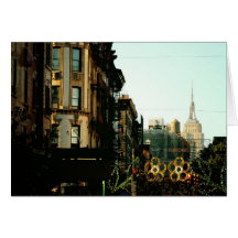 Little Italy Skyline Greeting Cards