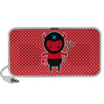 Little kawaii Ninja devil iPod Speaker