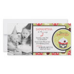 Little Lady Invitation Photo Card