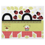 Little Lady Party Favor Basket Flyer