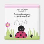 Little Ladybug Baby Shower / Birthday Favor Magnet