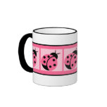 Little Ladybug Banded Coffee Mug