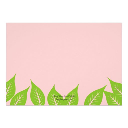 Little Ladybug Birthday Photo Invitation - Pink