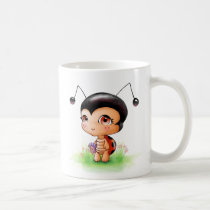 Little Ladybug Girl Mug mugs