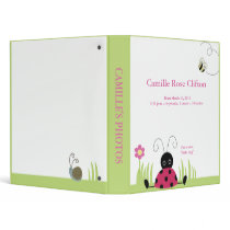 Little Ladybug Photo Album Binder New Baby
