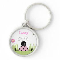 Little Ladybugs Premium Favor or Name Tag Key Chain