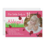 Little Lady's Birthday - Ladybugs Announcements