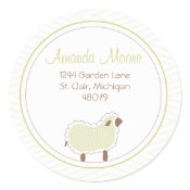 Little Lamb Address Label sticker