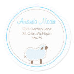 Little Lamb Address Label stickers