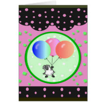 Little Lamb Birthday Cards