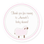Little Lamb Favor Sticker