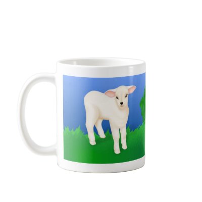Little Lamb Coffee Mugs by Lidusik