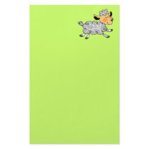 Little lamb personalized stationery