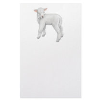 Little Lamb Stationery by twopurringcats Little Lamb Stationery