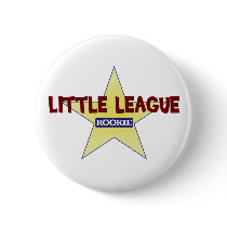 Little League Rookie buttons by Coolkidstees Little League Rookie buttons
