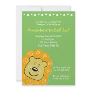 Little Leo Lion BIRTHDAY Invitation 5 x 7 invitation