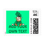 Little Leprechaun - Add Your Own Text Postage