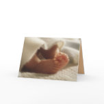 Little Little  Feet Blank Note Cards