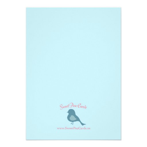 Little Love Birds Shower Invitation