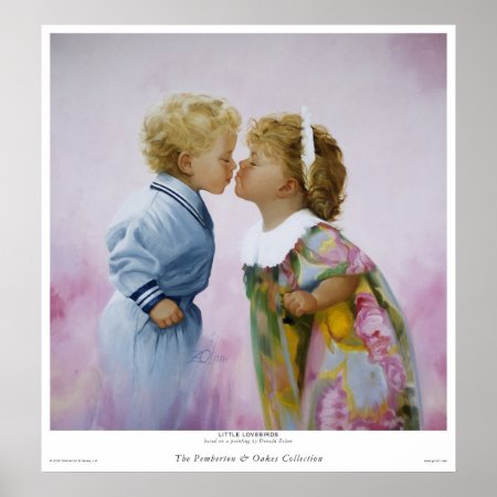 Little Lovebirds print